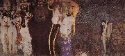 Gustav Klimt The Beethoven oil on canvas